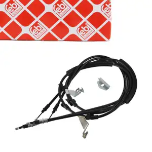 febi 177159 Handbremsseil Bremsseil f&uuml;r FORD Focus 3 MK3 ab 01.2011 C-Max 2 MK2 hinten