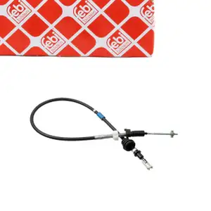 febi 174901 Kupplungsseil Kupplungsseilzug Seilzug f&uuml;r CITROEN C1 PEUGEOT 107 TOYOTA Aygo