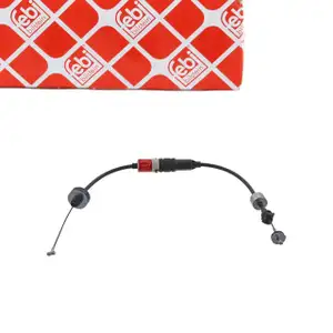 febi 26345 Kupplungsseil Kupplungsseilzug Seilzug f&uuml;r VW Golf 3 Mk3 Vento 1H1721335M