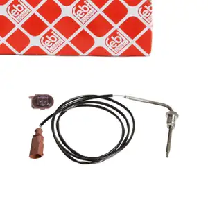 febi 109387 Abgastemperatursensor Sensor f&uuml;r VW Touareg 7P5 7P6 3.0 V6 TDI 59906088BN