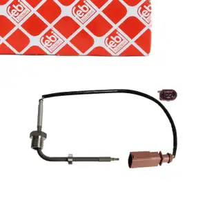 febi 109396 Abgastemperatursensor vor Rpf f&uuml;r AUDI A6 C7 A7 4G SQ5 8RB 3.0 TDI 4G0906088H