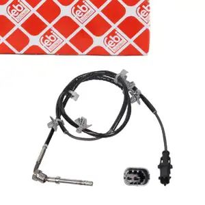 febi 100836 Abgastemperatursensor Sensor f&uuml;r OPEL Astra J 1.7 CDTI Rechtslenker 0855557