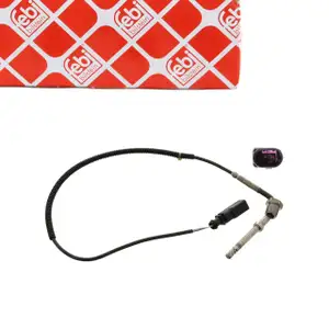 febi Abgastemperatursensor f&uuml;r AUDI A6 C6 4F A8 D3 4E 4LB 2.0/2.7/3.0/4.2 TDI 038906088D