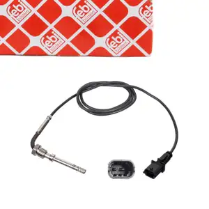 febi 100852 Abgastemperatursensor Sensor f&uuml;r FIAT Stilo 192 Multipla 186 1.9D/JTD 55197011