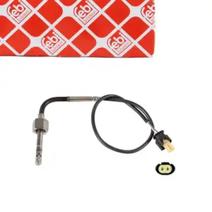 febi Abgastemperatursensor f&uuml;r MERCEDES W211 S211 W164 W251 Sprinter W639 OM642/646/648