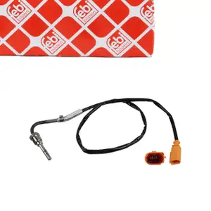 febi 171272 Abgastemperatursensor f&uuml;r VW Golf 6 5K1 Jetta 4 Beetle 5C 2.0 TDI 03L906088T