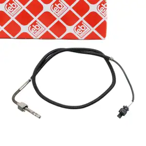 febi 185304 Abgastemperatursensor Sensor f&uuml;r MERCEDES-BENZ W211 S211 W221 OM642 0051532128