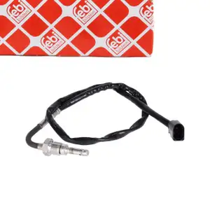 febi 185316 Abgastemperatursensor f&uuml;r AUDI A4 B8 8K A5 8T 8F A6 C7 8RB 2.0 TDI 4G0906088J