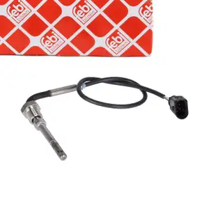 febi 185353 Abgastemperatursensor Sensor f&uuml;r AUDI A6 C7 A7 4G Q7 4M 3.0 TDI 4M0906088N
