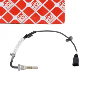 febi 185846 Abgastemperatursensor Sensor f&uuml;r AUDI A6 C7 A7 4G SQ5 8RB 3.0 TDI 059906088CD