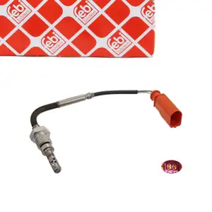 febi Abgastemperatursensor f&uuml;r VW Touareg 7L Phaeton 3D AUDI A4 B8 8K 8T 4LB 2.7/3.0 TDI