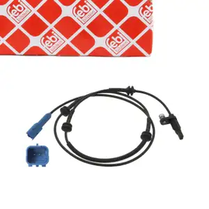 febi ABS Sensor Raddrehzahl f&uuml;r CITROEN C5 3 C6 PEUGEOT 407 508 vorne 4545.H9