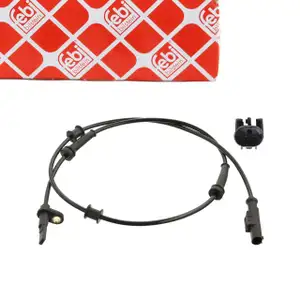 febi 106705 ABS Sensor Raddrehzahl f&uuml;r CITROEN Jumper 2 PEUGEOT Boxer FIAT Ducato hinten