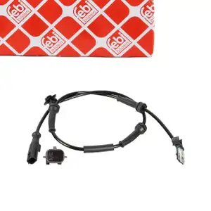 febi ABS Sensor Raddrehzahl f&uuml;r MERCEDES Citan W415 RENAULT Kangoo NISSAN NV250 X61 vorne