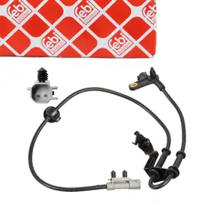 febi ABS Sensor Raddrehzahl f&uuml;r CHRYSLER Voyager 4 RG Bj. 07.2005 vorne rechts 4683470AE