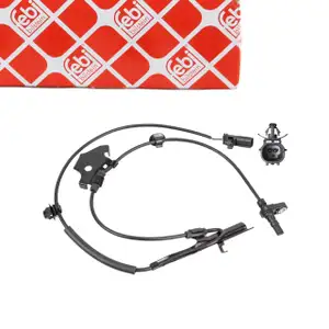 febi ABS Sensor Raddrehzahl f&uuml;r TOYOTA Auris Corolla Prius Plus vorne links 89543-12080
