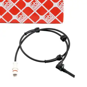 febi 176667 ABS Sensor Raddrehzahl f&uuml;r FIAT Punto 188 Vorderachse rechts 46846932