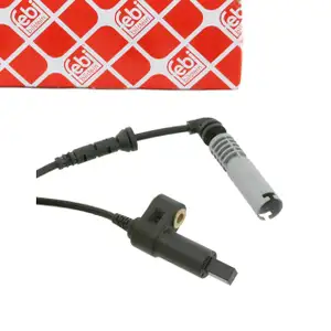 febi 24130 ABS Sensor Raddrehzahl f&uuml;r BMW 3er Vorderachse links oder rechts 34521164651