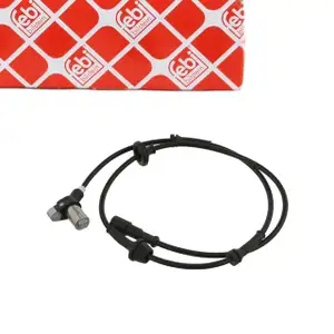 febi ABS Sensor Raddrehzahl f&uuml;r VW Golf 2 Passat Jetta 2 Corrado SEAT Toledo 1 1L2 vorne