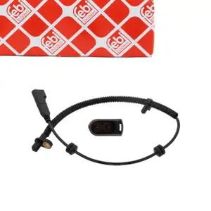 febi ABS Sensor Raddrehzahl f&uuml;r FORD Focus 1 mit Trommelbremse hinten 1067210/1088606