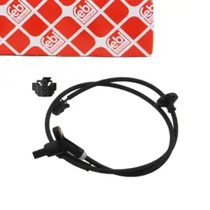 febi 34256 ABS Sensor Raddrehzahl für VW Passat B3 Hinterachse links oder rechts 3A0927807