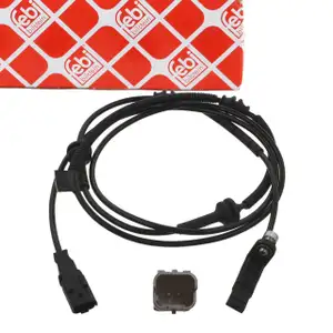 febi ABS Sensor Raddrehzahl f&uuml;r CITROEN C6 TD PEUGEOT 407 6C 6D 6E hinten 4545.C0/4545.G7