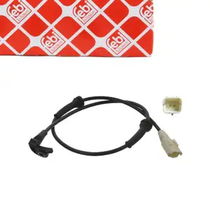 febi ABS Sensor Raddrehzahl f&uuml;r CITROEN C4 1 2 DS4 DS5 PEUGEOT 307 308 3008 5008 RCZ vorne