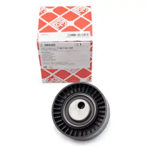febi 06050 Umlenkrolle Keilrippenriemen f&uuml;r BMW 3er E36 E46 E90 E92 E93 5er E34 E39 E60
