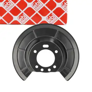 febi 185827 Spritzblech Abdeckblech Bremsscheibe f&uuml;r FORD Focus 3 C-Max 2 hinten 1682878
