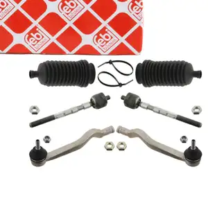 febi Spurstangensatz Spurstange + Kopf f&uuml;r DACIA Logan Sandero Vorderachse 6001550442
