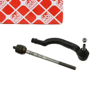 febi 37634 Spurstange + Kopf f&uuml;r RENAULT Espace 4 Vel Satis Vorderachse rechts 7701478552
