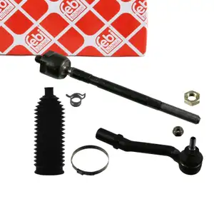 febi Spurstange + Lenkmanschette f&uuml;r CITROEN C2 JM C3 1 PEUGEOT 1007 vorne rechts 3812.E1