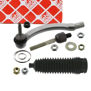 febi Tie Rod + Steering Boot for VOLVO S60 1 384, V70 1 2, XC70 1 295 (Front Left) 274179