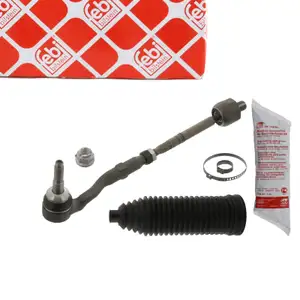febi Spurstange + Lenkmanschette f&uuml;r BMW F10 F07 F11 F12 F13 F06 F01 F02 F03 vorne links