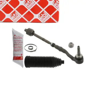 febi Spurstange + Lenkmanschette f&uuml;r BMW F10 F07 F11 F12 F13 F06 F01 F02 F03 vorne rechts