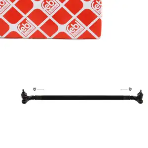 febi 42708 Spurstange + K&ouml;pfe f&uuml;r NISSAN Terrano 2 FORD Maverick UDS UNS Vorderachse mitte