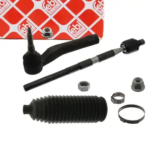 febi Spurstange + Lenkmanschette f&uuml;r OPEL Astra J GTC 1.8 mit Servo vorne links 0920005
