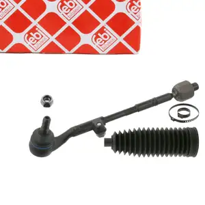 febi Spurstange + Lenkmanschette f&uuml;r BMW E90 E91 E92 X1 E84 xDrive vorne links 32106768879