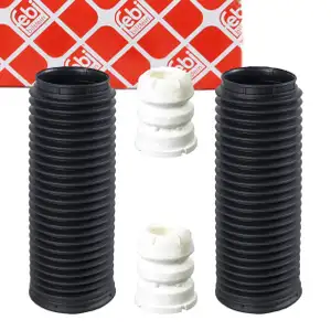 febi 173598 Staubschutz + Anschlagpuffer Satz f&uuml;r FORD Transit V363 Vorderachse 1804552