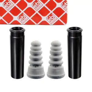 febi Dreckschutz + Anschlagpuffer Satz f&uuml;r FORD Focus 1 MK1 DAW DFW DNW hinten 1064097