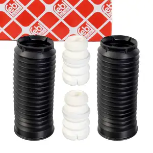 febi Staubschutz + Anschlagpuffer Satz für MERCEDES E-Klasse W212 S212 vorne 2123210106