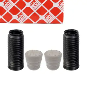 febi Dreckschutz + Anschlagpuffer Satz für MERCEDES A-Klasse W176 W246 C117 X117 vorne