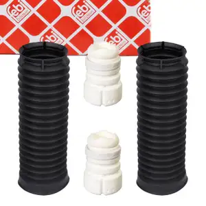 febi Staubschutz + Anschlagpuffer Satz f&uuml;r MERCEDES Sprinter 3t 25t 4t B907 B910 vorne