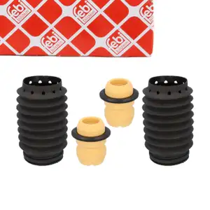 febi 182793 Staubschutz + Anschlagpuffer Satz f&uuml;r BMW X1 E84 Standard Fahrwerk vorne