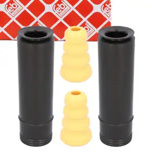 febi 186207 Staubschutz + Anschlagpuffer Satz f&uuml;r MERCEDES W204 Hinterachse 2043260098