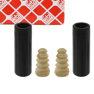 febi Dreckschutz + Anschlagpuffer Satz f&uuml;r SEAT Altea 5P Leon 1P 3 hinten 1K0511353Q