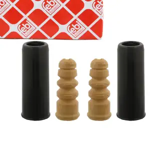 febi 106132 Dreckschutz + Anschlagpuffer Satz AUDI A4 B8 f&uuml;r PR-Nr. 1BA hinten 8K0512131H