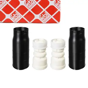 febi 109363 Dreckschutz + Anschlagpuffer Satz f&uuml;r AUDI A4 B9 A6 PR-Nr.1BP hinten 4M0512131