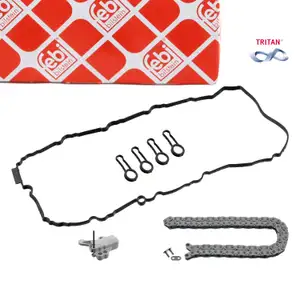 febi Steuerkettensatz f&uuml;r BMW E81 E82 E87 E88 E90 E91 E92 E93 E60 E61 X1 E84 X3 N47 oben