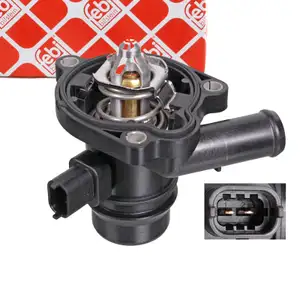 febi Thermostat für OPEL Astra J Corsa D E Insignia A Meriva B Zafira Mokka Adam 1.4